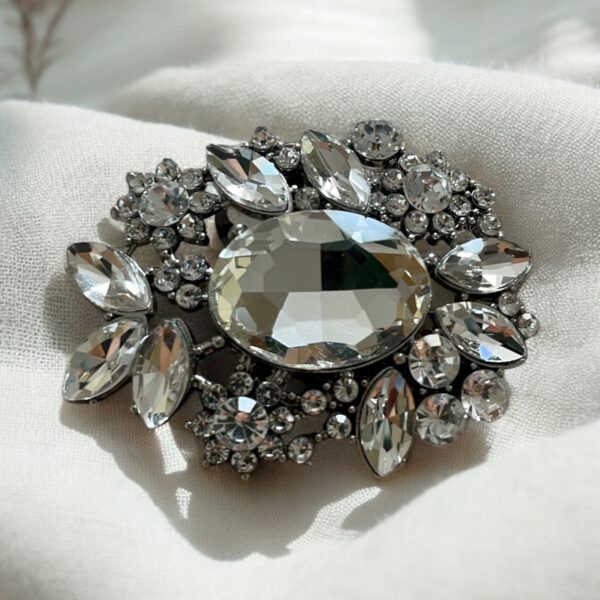 Clips Antoinette argent