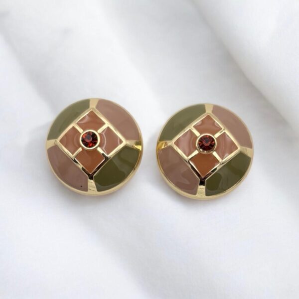 Bijou de bouton Arty Velour