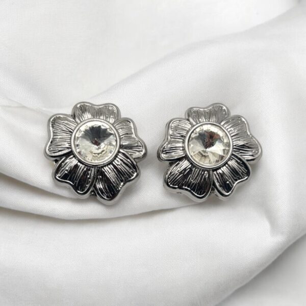 Bijou de bouton Madeleine SILVER