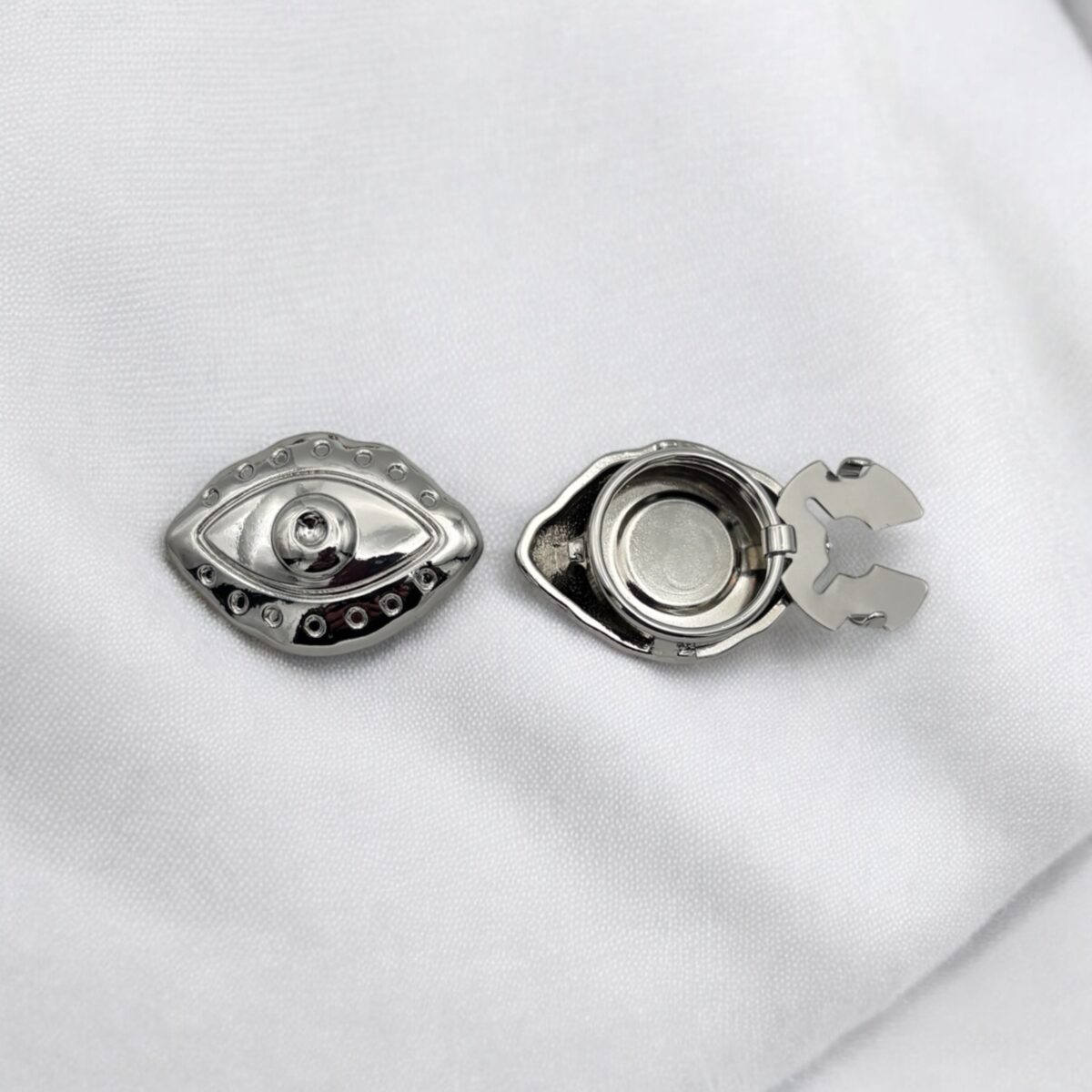 Bijou de bouton Oeil d'Antan - silver – Image 2